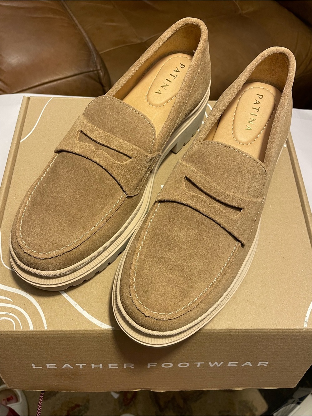 Portland Leather / Patina Loafers in Tan